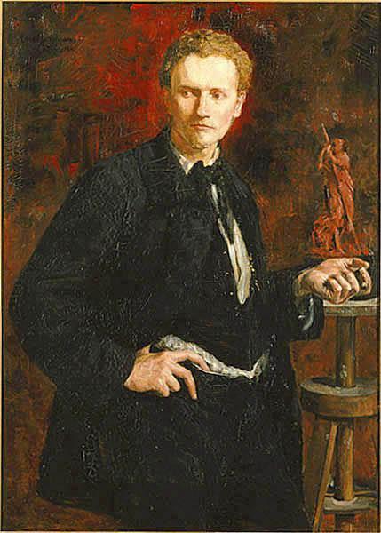 Ernst Josephson Allan osterlind, the Artist oil painting picture